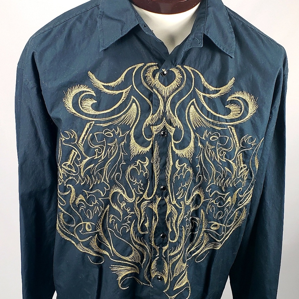 Ultra Rare Tommy Hilfiger Red Label Button Up